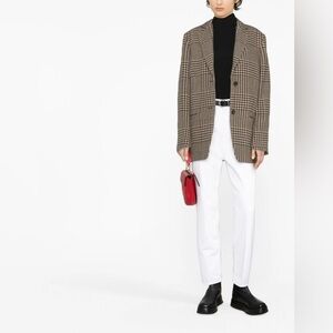 Totem High-rise Tapered Jeans - White Size 26